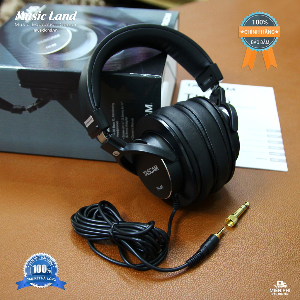 Tai Nghe Kiểm Âm TASCAM TH-06 – Chính hãng