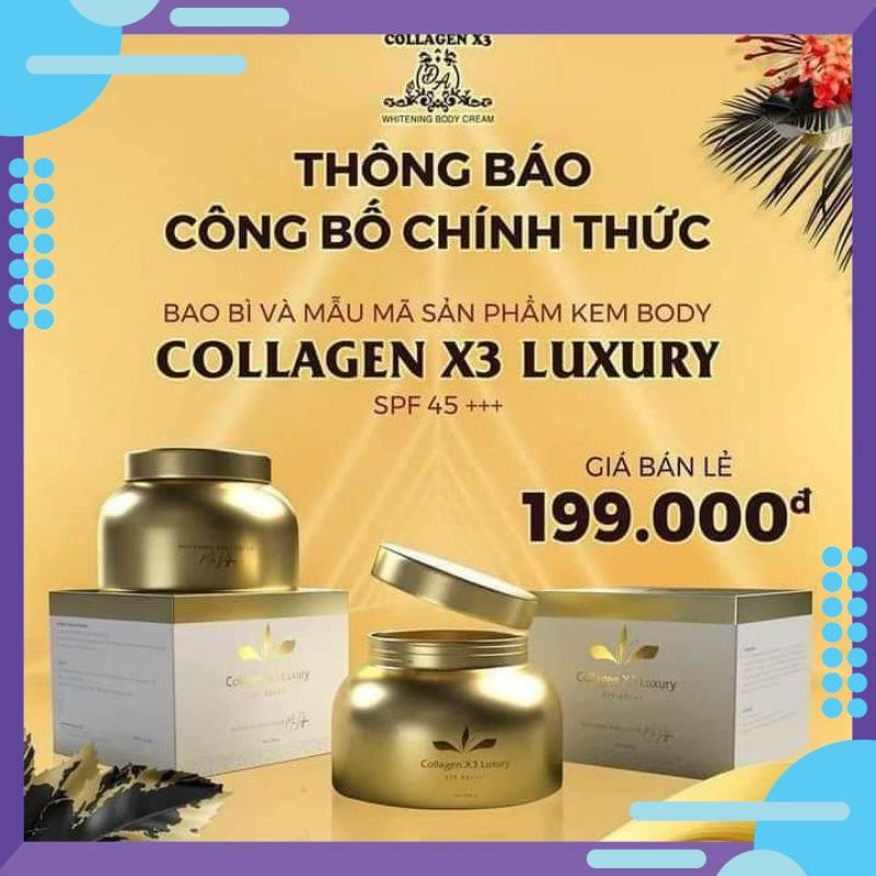 😍kem Body Collagen X3 Luxury 😍chính Hãng 😍free Ship😍trắng Da😍 Dưỡng Thể 😍 Ủ Trắng😍 Dưỡng Da