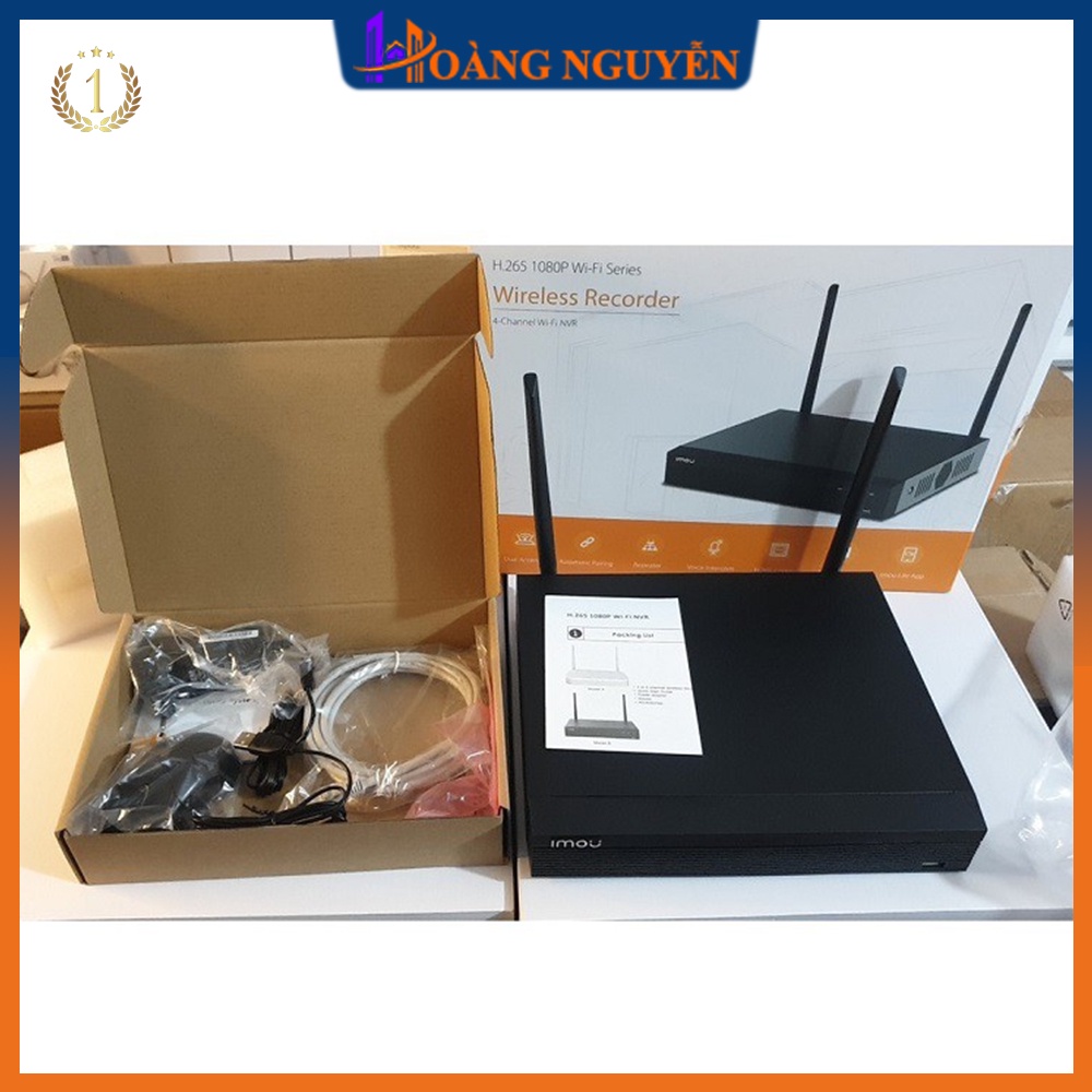 Đầu ghi hình Wifi 8 kênh IMOU NVR1108HS-W-S2