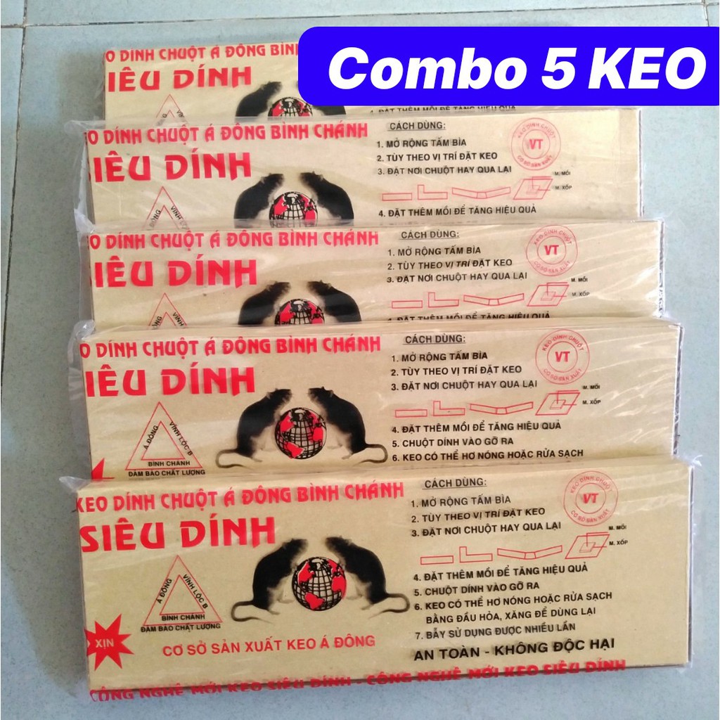 [COMBO 5 KEO] Keo Dính Chuột Siêu Dính