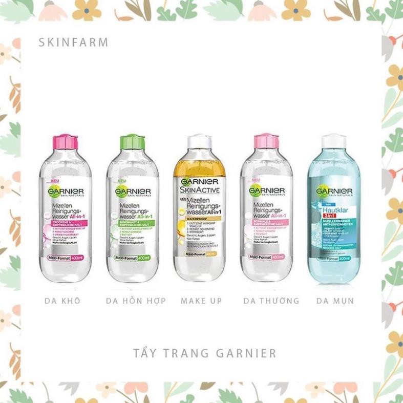 Nước Tẩy Trang Garnier Micellar Cleasing Water