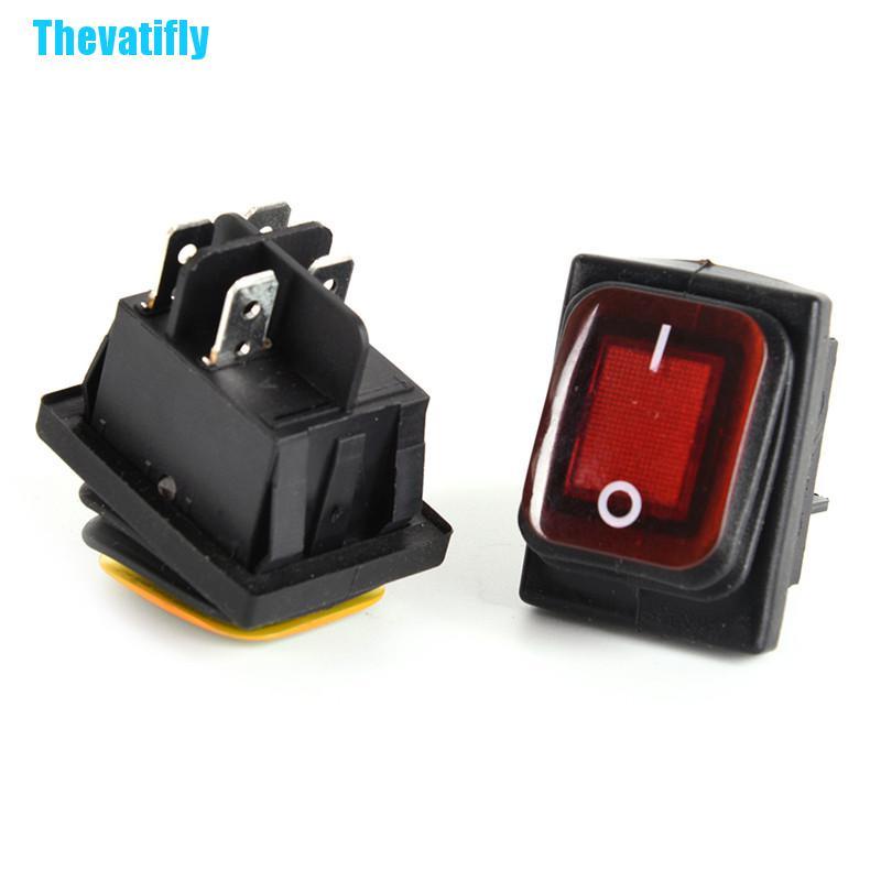 Công tắc on/off 12V chống thấm nước có đèn led thích hợp cho tàu thuyền