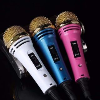 MICRO KARAOKE MINI CÓ DÂY :DT-308 DÀNH CHO SMARTPHONE & IPAD