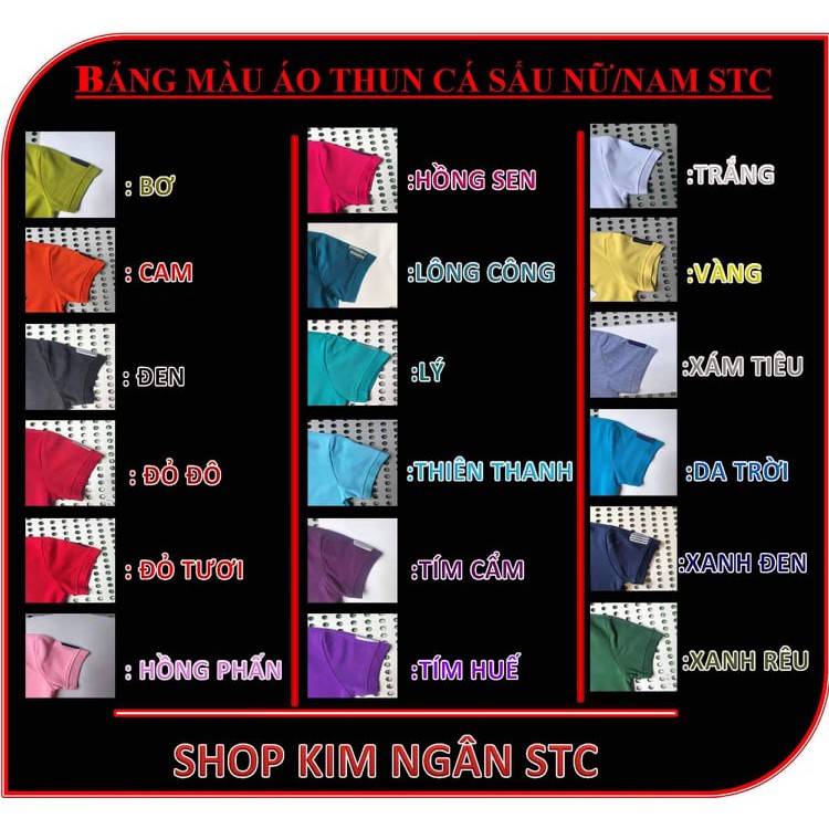 ÁO THUN CÁ SẤU NỮ MÀU ĐỎ ĐÔ- Shop kimngântc