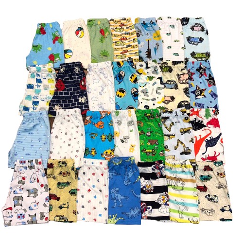 Combo 5 quần | Quần đùi bé trai bé gái | 3-18kg | Loại tốt vải cotton 4 chiều | Quần chục trẻ em