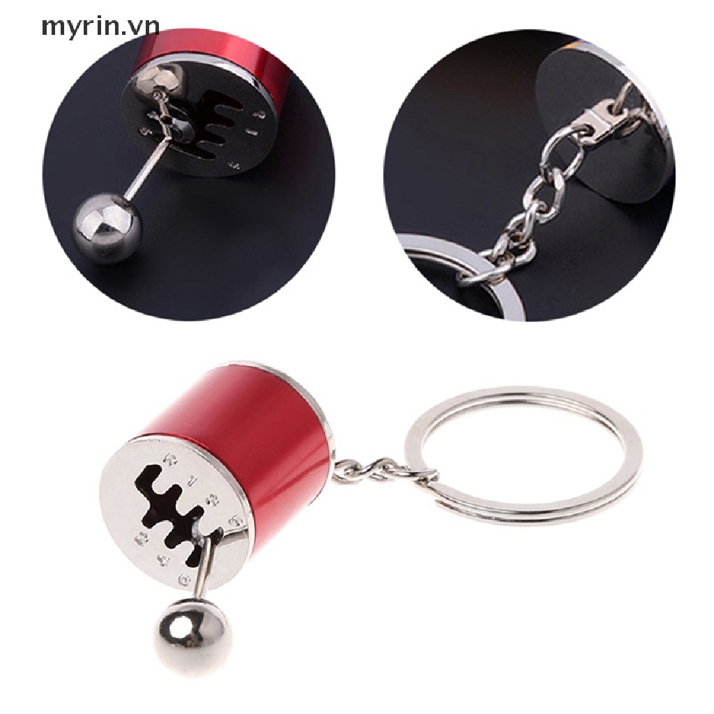 1 Móc Khóa Hình Cần Gạt Số Xe Hơi Bằng Kim Loại