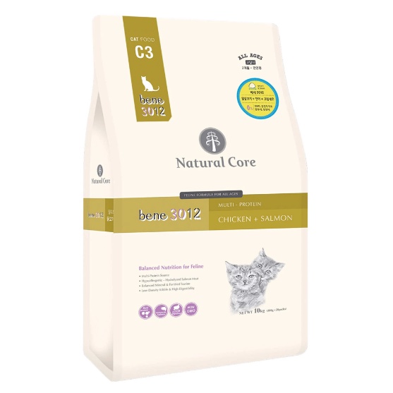 Natural Core Bene C3 - Hạt Cho Mèo Trưởng Thành Cao Cấp 1,5kg