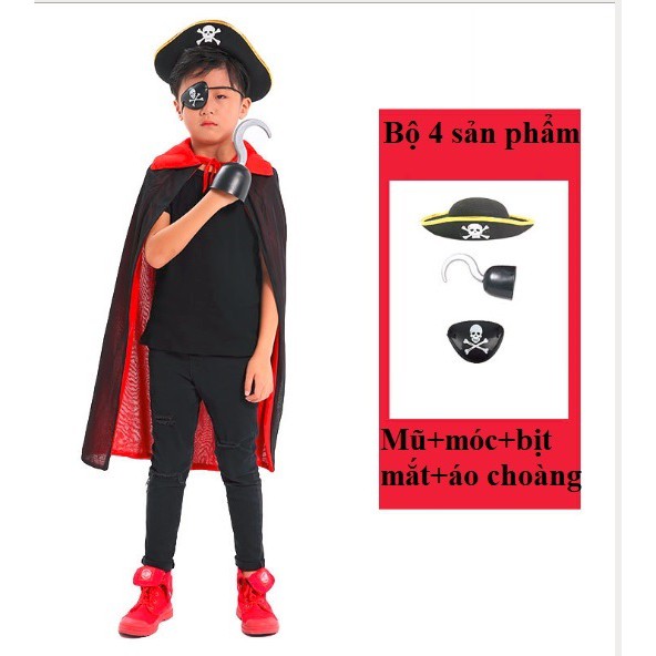 Bộ đồ hóa trang cướp biển cho bé thỏa ước mơ