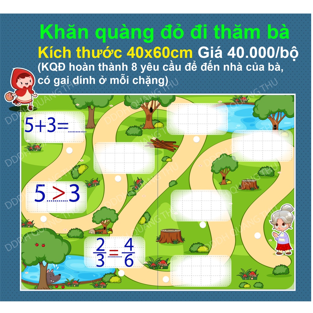 Khăn quàng đỏ thăm bà