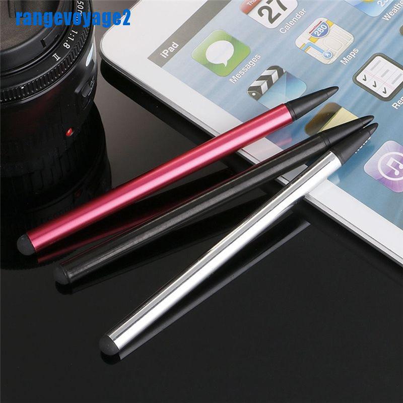 [ready stock] 2 in1 Touch Screen Pen Stylus Universal For iPhone iPad Samsung Tablet Phone PC【vn】