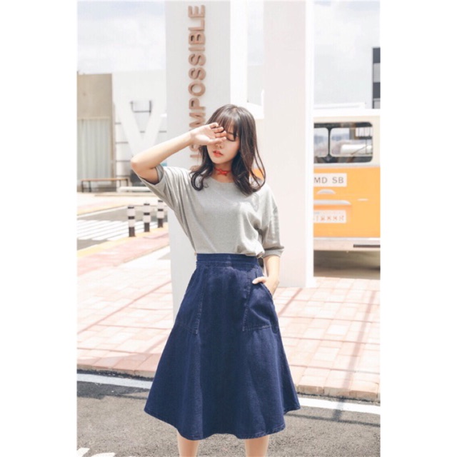 CHÂN VÁY JEAN DÁNG DÀI MẪU MỚI CÓ SIZE ĐẠI , bigsize | BigBuy360 - bigbuy360.vn
