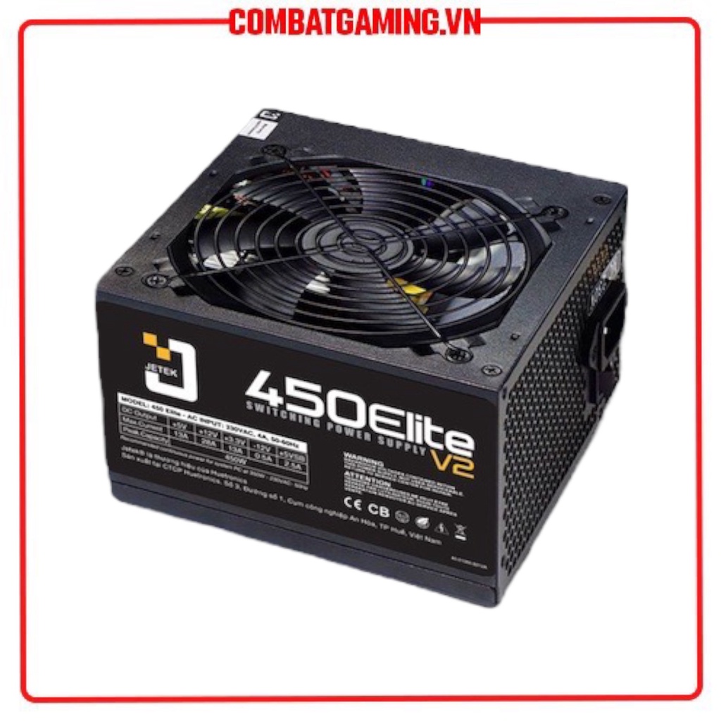 Nguồn Jetek 350w - 450w Elite V2