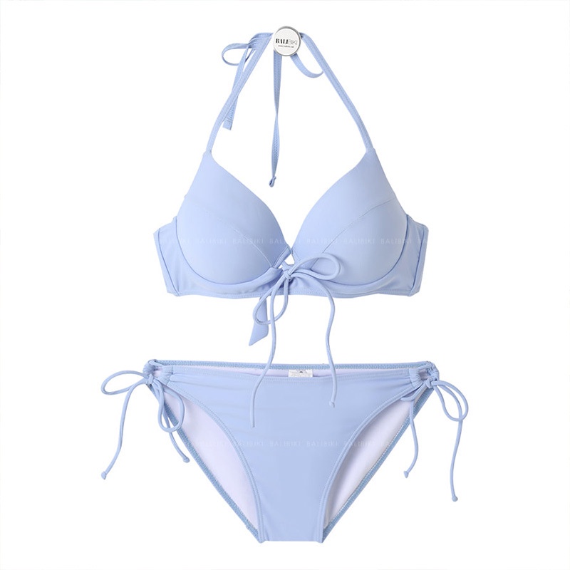 Bộ Đồ Bơi Ba Mảnh Màu Sắc Trơn Phong Cách Hàn Quốc Quyến Rũ Cho Nữ | BigBuy360 - bigbuy360.vn