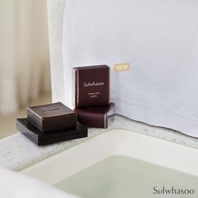 [ TẶNG GÓI GIẤY THẤM DẦU] Xà bông rửa mặt thảo dược Sulwhasoo Herbal Soap 15g | BigBuy360 - bigbuy360.vn