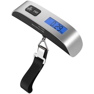 Cân Hành Lý Điện Tử Màn Hình LCD 110lb/50kg Có Tay Cầm Cao Su