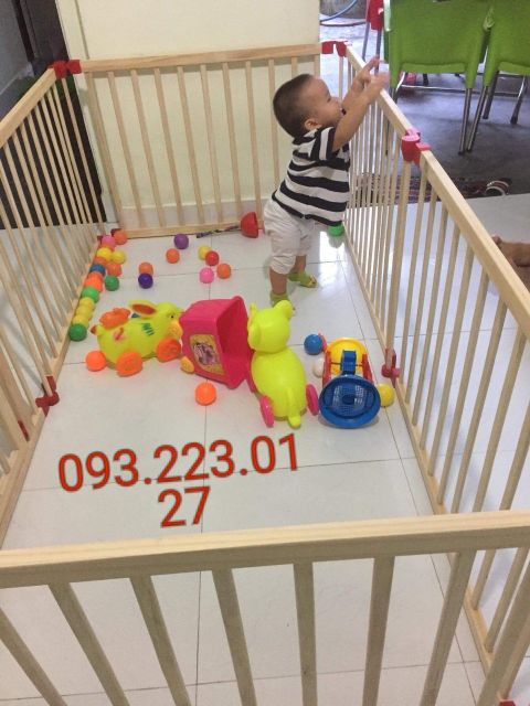 Quây Cũi 5D Playpen 6 cánh giảm giá