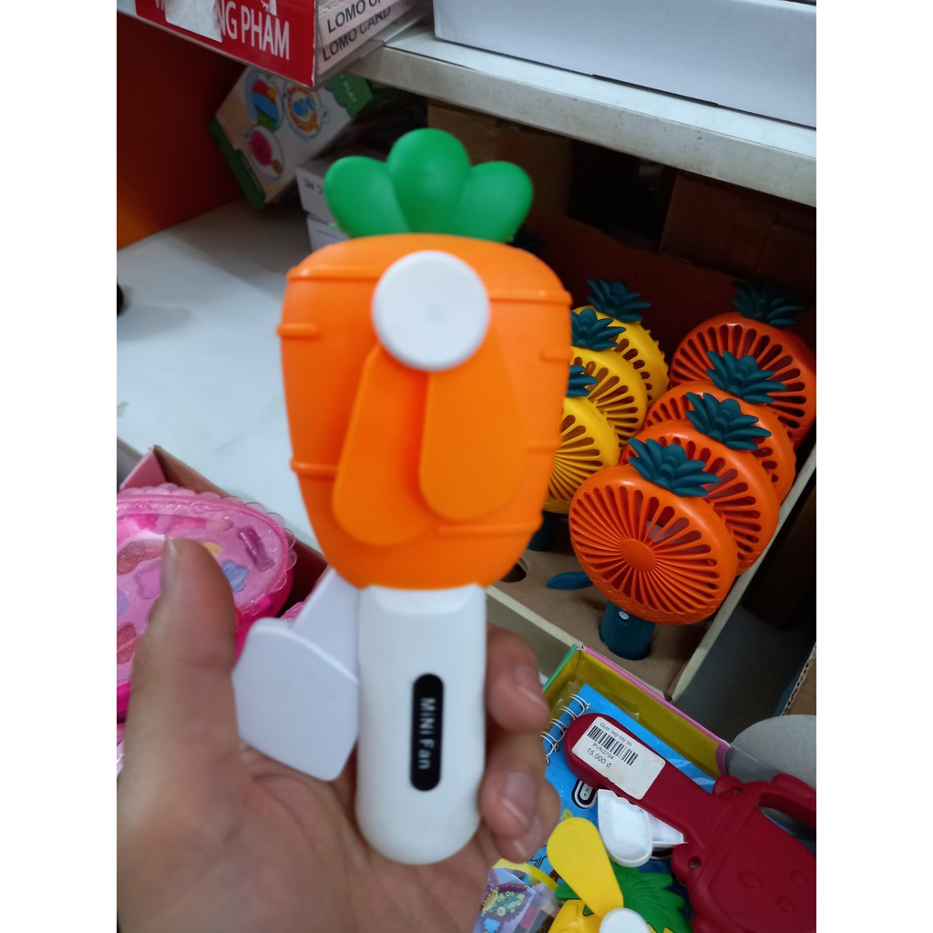 Quạt bóp tay mini giải nhiệt mùa hè