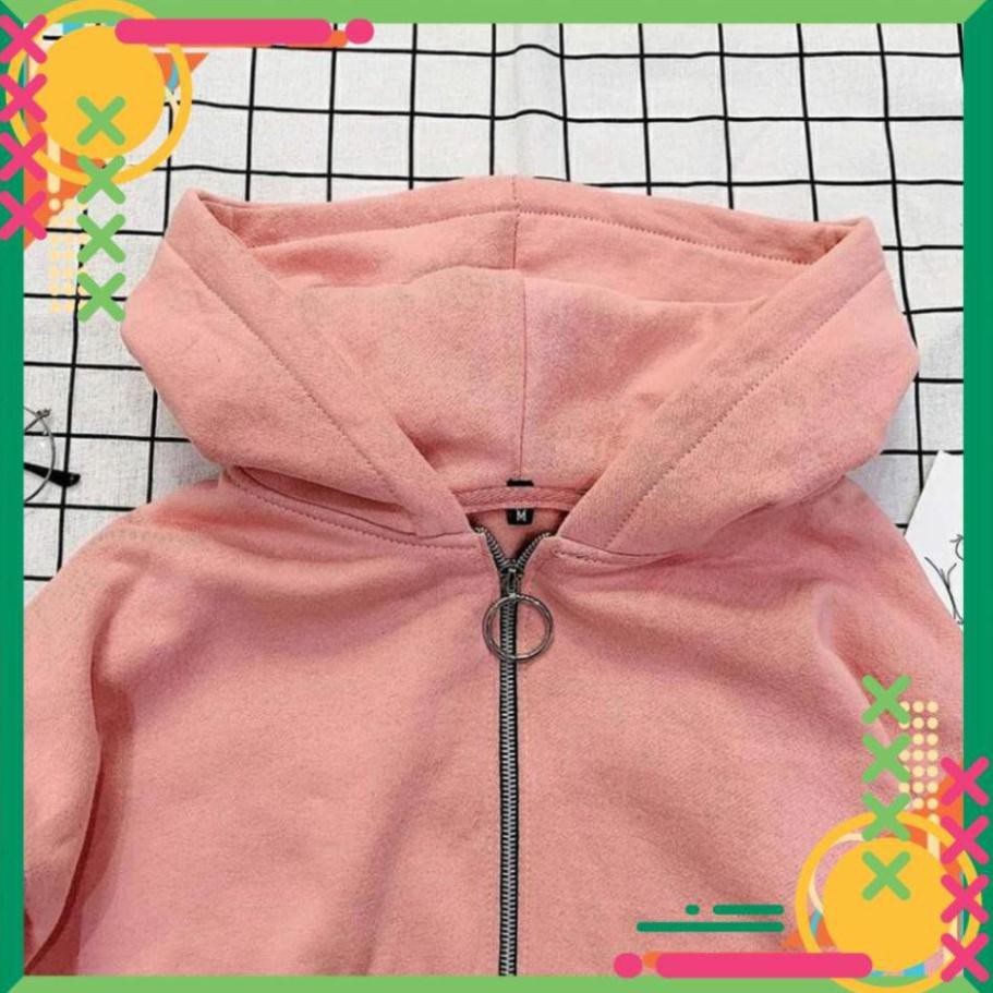 2.[Free Vận Chuyển] Áo khoác Nỉ trơn cánh dơi kéo khóa tròn duyên dáng Susant TP | BigBuy360 - bigbuy360.vn