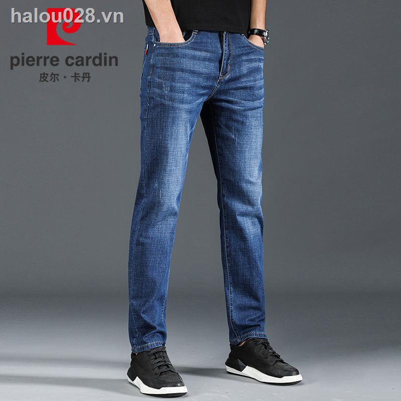 PIERRE CARDIN Quần Jeans Dài Dáng Rộng Thời Trang Cao Cấp Cho Nam