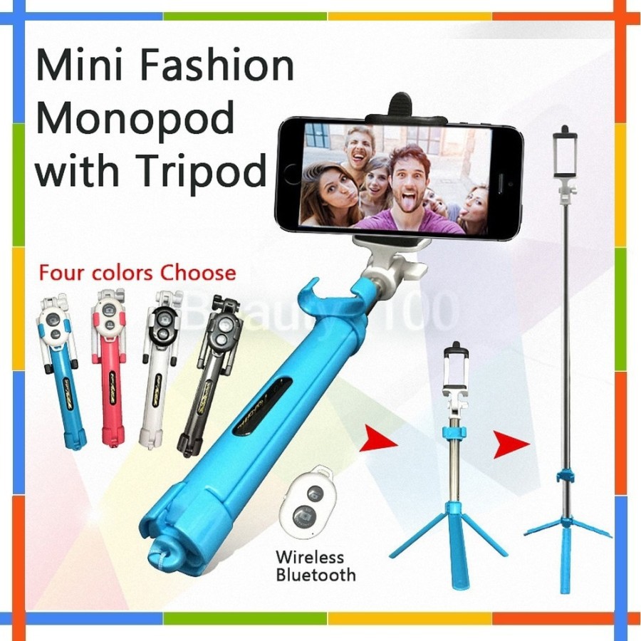 Chân Tripod Mini Kết Nối Bluetooth Điều Khiển Từ Xa | BigBuy360 - bigbuy360.vn