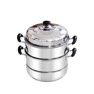 Nồi xửng hấp Inox 3 tầng