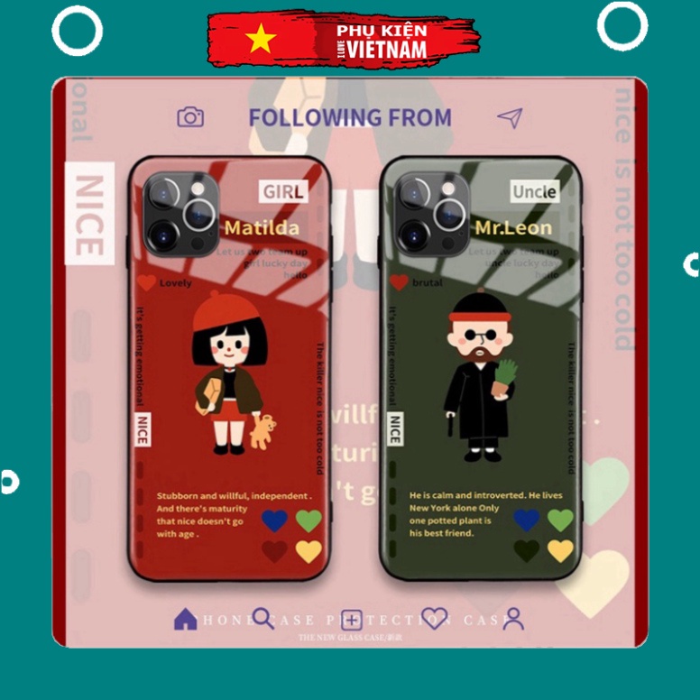 Ốp lưng iphone 6, 7, 8 Plus, X, XS, XR, XSMAX, 11, 11PRO, 11 PROMAX, 12, 13 PROMAX CÔ GÁI, anh chàng truyền thống BẰNG K