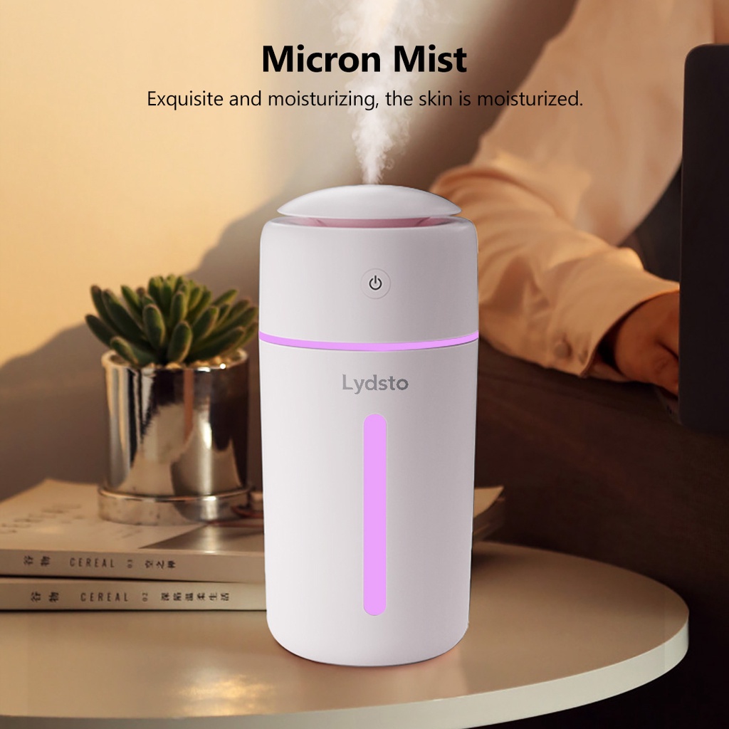 Xiaomi Youpin Máy phun sương tạo độ ẩm không khí   lydsto 400ml kết nốI usb tiện dụng