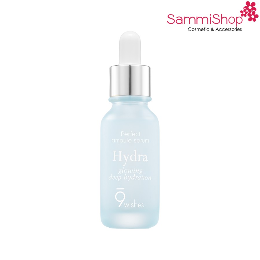 Tinh chất dưỡng ẩm và làm căng bóng da 9 Wishes Hydra Skin Ampule Serum 25ml