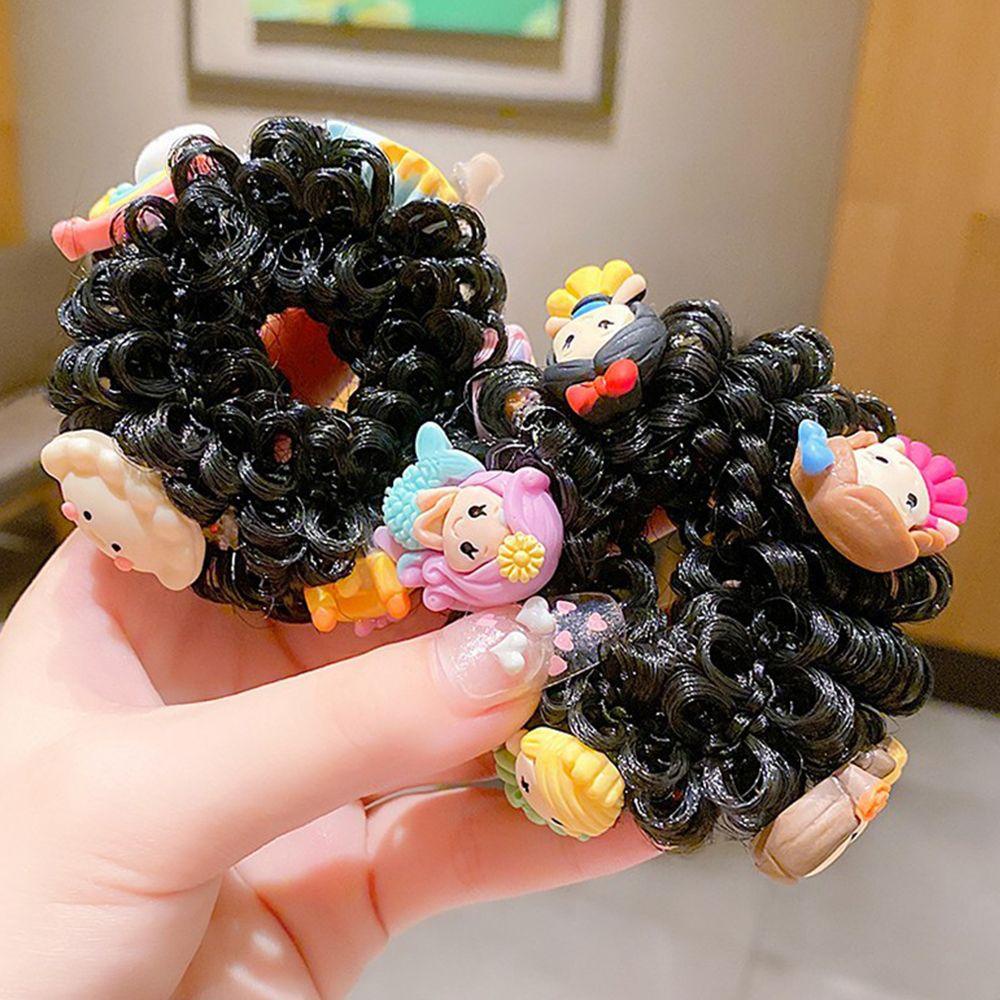 1 Cặp Tóc Giả Xoăn Phong Cách Hàn Quốc Dễ Thương Dành Cho Bé Gái VANES1