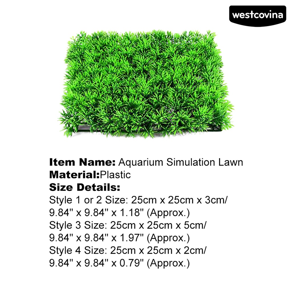Cây Cỏ Nhựa Trang Trí Bể Cá Dễ Sử Dụng