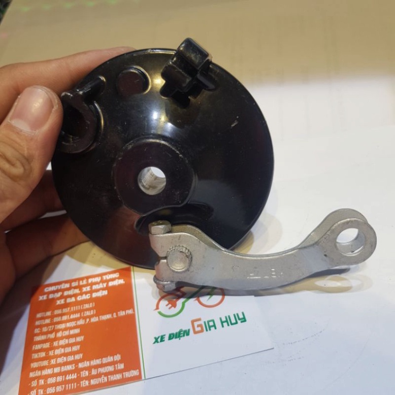 MÁ BỐ THẮNG CĂM ,MÂM TRƯỚC MÁ THẮNG TRƯỚC LỚN 125 XE ĐẠP ĐIỆN XE ĐẠP ĐIỆN HUY