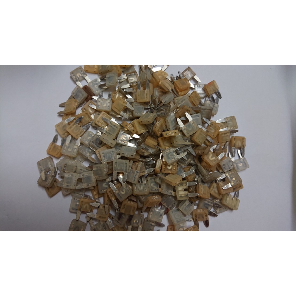 Combo 20 cầu chì ô tô chân nhỏ 5A, 7.5A, 10A,15A,20A, 25A, 30A