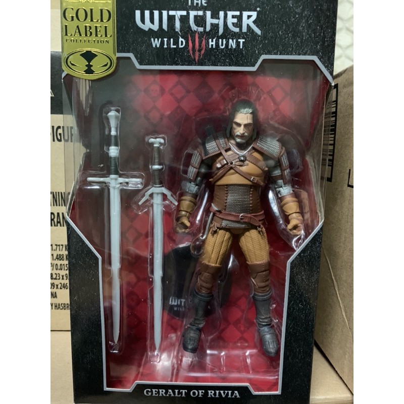 Mô hình McFarlane Toys The Witcher 3: Wild Hunt - Geralt of Rivia (Gold Label)