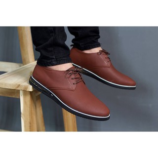 055 nâu GIẦY BUỘC DÂY DA BÒ THỦ CÔNG BỀN ĐẸP , HÀNG THIẾT KẾ BẢO HÀNH 12 THÁNG