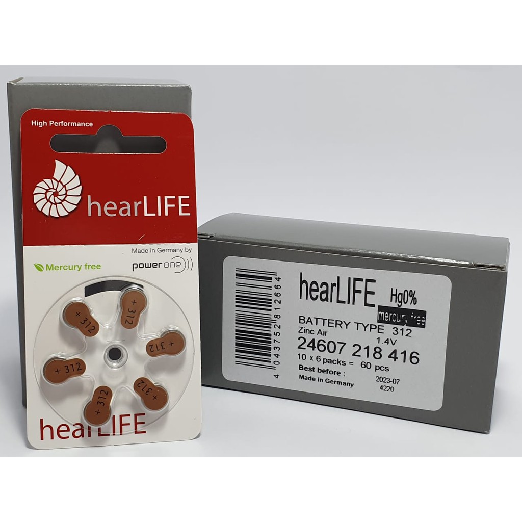 Máy trợ thính hearLIFE - Pin 312