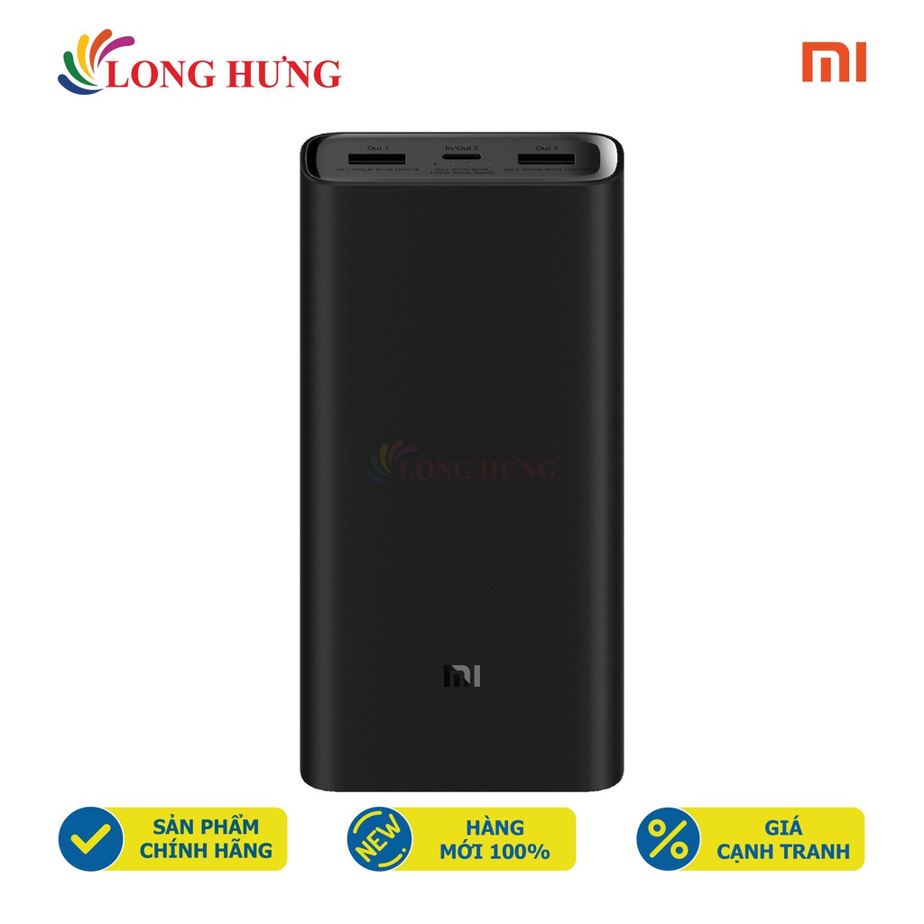 Sạc dự phòng Xiaomi Gen 3 Type-C 45W 20000mAh VXN4254GL PLM07ZM - Hàng chính hãng