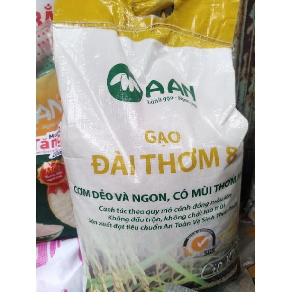 10kg Gạo đài thơm 8, Gạo Nhật Japonica A An
