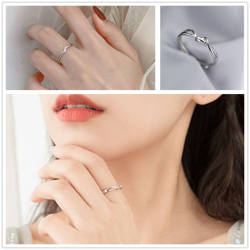 Nhẫn Trơn Đơn Giản Có Thể Điều Chỉnh Kích Cỡ