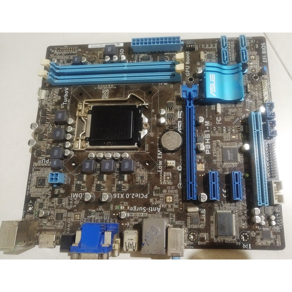 Main H61 asus P8H61-M chạy tốt mọi chức năng chỉ hư cổng USB