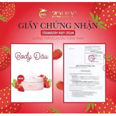 Body Dâu Zoley 200g