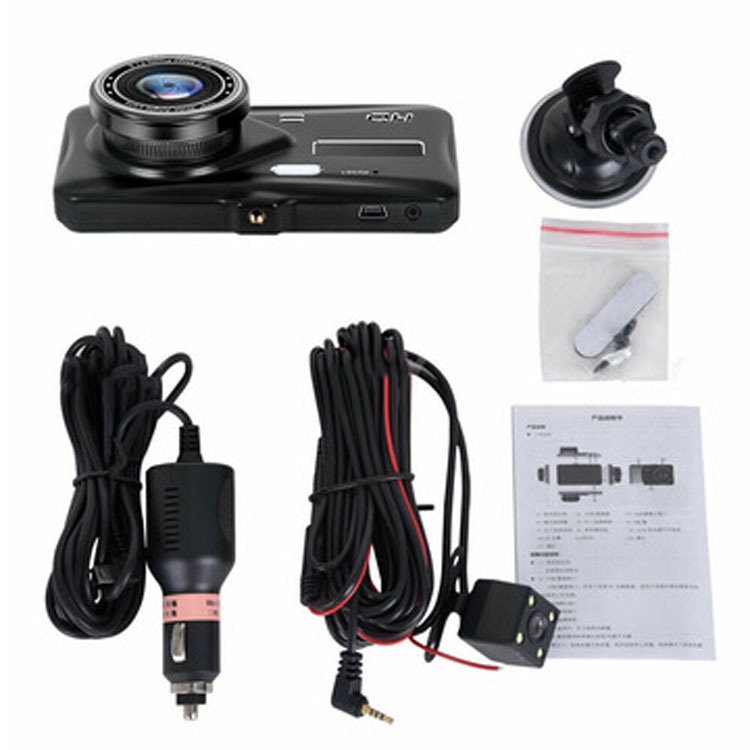 Camera Hành Trình YUECAI Màn Hình Cảm Ứng 4 Inch HD Ống Kính Kép 1080p Hàng Nội Địa Đạt Chuẩn Châu Âu8