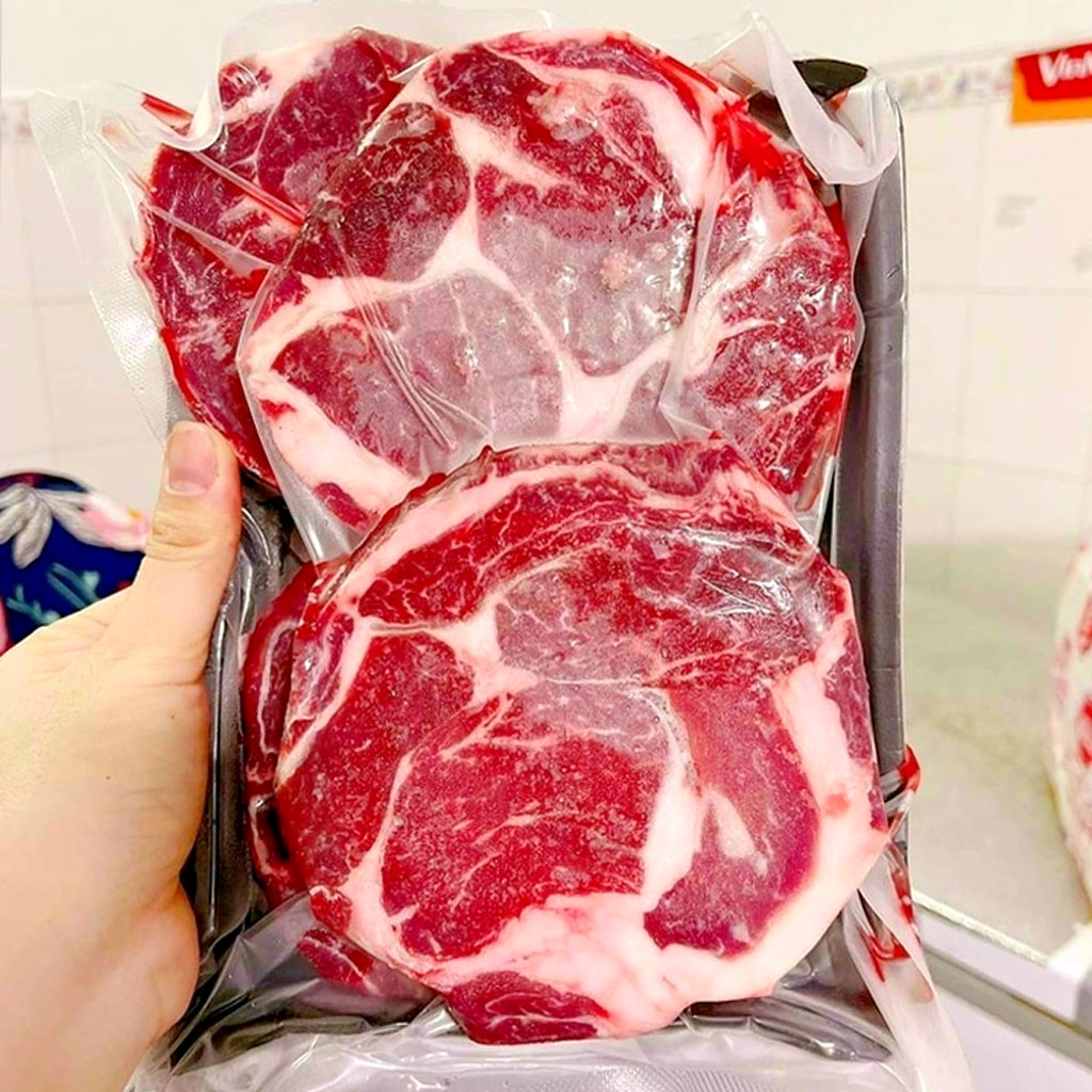 Lõi Thăn Bò Úc - Khay 1kg khoảng 4-6 miếng hàng nhập khẩu siêu ngon - Ship hoả tốc quanh Hà Nội!