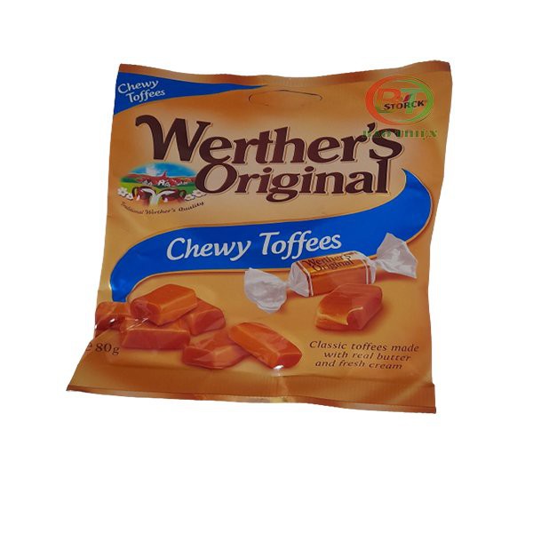 (4 vị) Kẹo Werther’s Original loại gói 80g-100g