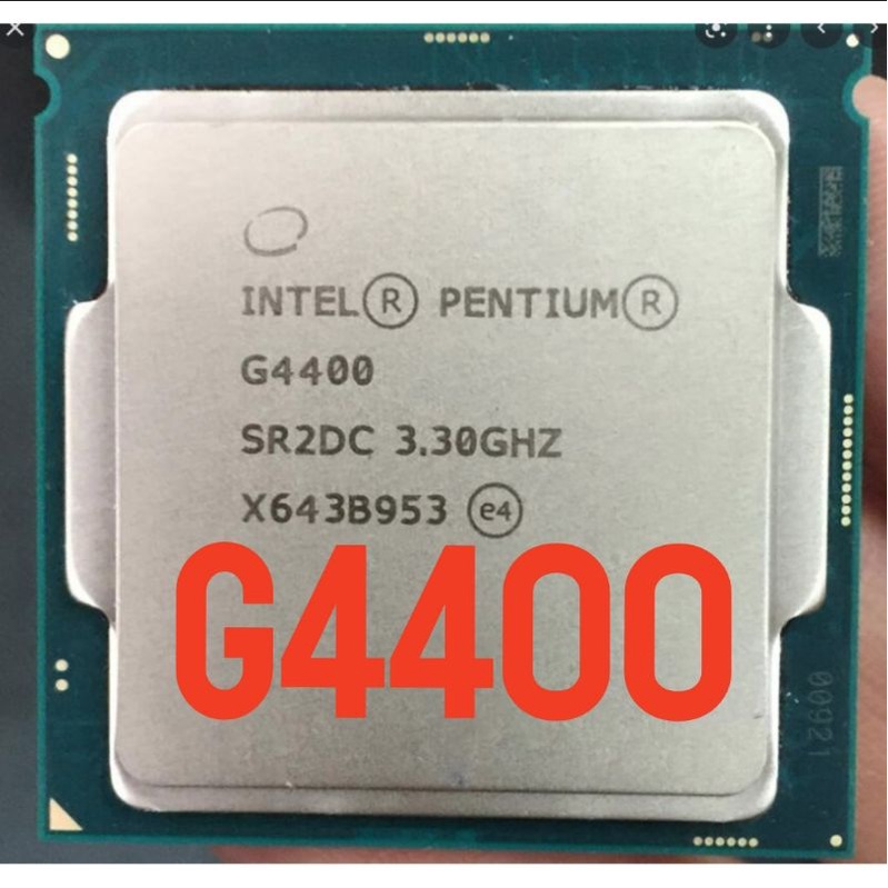 Cpu g4400 , g3930 , g4900 socket 1151