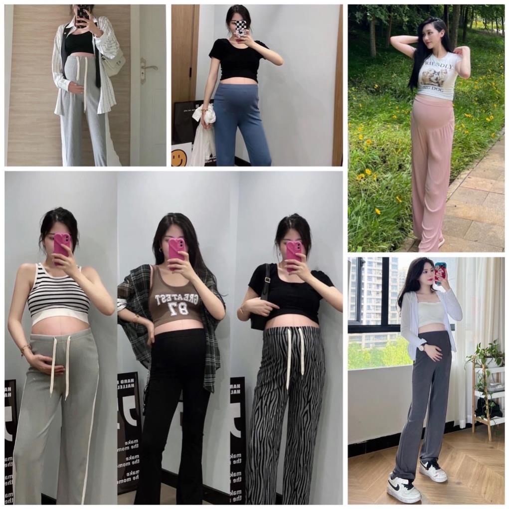 Áo Bra bầu ,Áo bầu 2 dây Thun Mềm Dáng Lửng Sẵn Đệm Ngực Siêu Hot 1809 ❤️