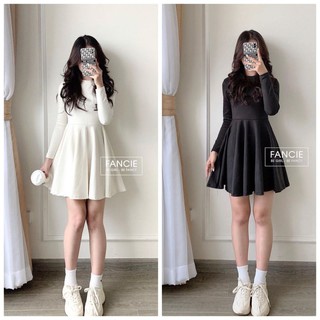 váy len ôm body sang chảnh, tôn dáng kèm ảnh thật MS38