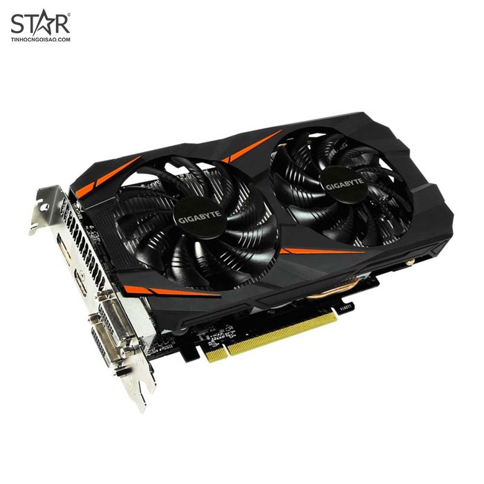 Card Màn Hình Gigabyte GTX 1060 3G 2 Fan OC cũ