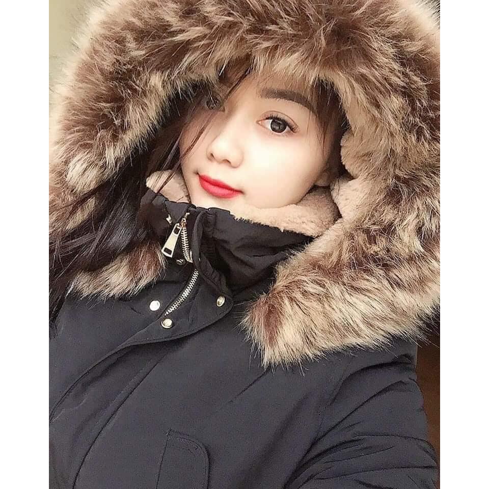 (HÀNG XUẤT XỊN) Áo Phao Parka Nữ Lót Lông Siêu Ấm, Siêu Nhẹ Hàng Quảng Châu Cao Cấp - AK358 (Kèm ảnh thật)