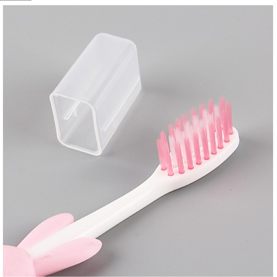 Bộ 4 bàn chải đánh răng hình thú đáng yêu cho bé - có đế hút đứng được tiện lợi