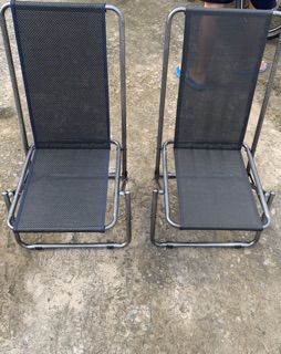 GHẾ GẤP LÒ XO LƯNG CAO